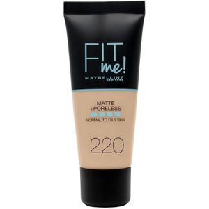 Maybelline Fit Me Matte + Poreless Foundation 220 Natural Beige