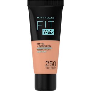 Maybelline New York Make-up teint Foundation Fit Me! Matte + Poreless Foundation No. 250 Sun Beige