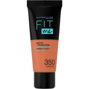 Maybelline New York Make-up teint Foundation Fit Me! Matte + Poreless Foundation No. 350 Caramel