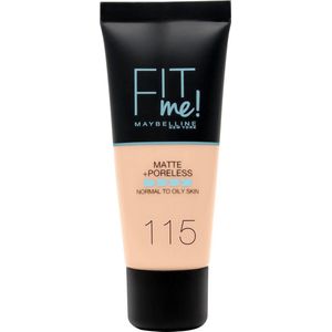 Maybelline - Fit Me Matte + Poreless - Foundation - Olievrij - 30ml