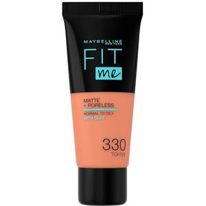 Maybelline New York Fit me! Matte + Poreless liquid foundation - 330 Toffee