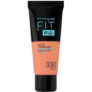 Maybelline New York - Fit Me Matte + Poreless Foundation - 330 Toffee - 30 ml