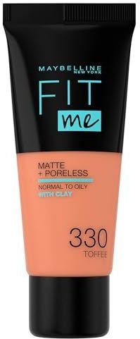 Maybelline New York - Fit Me Matte + Poreless Foundation - 330 Toffee - 30 ml