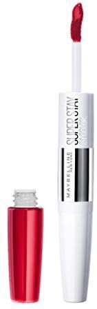 Maybelline New York Make-up lippen Lippenstift Super Stay 24 H lippenstift No. 553 Steady Red