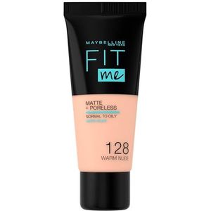 Maybelline New York Make-up teint Foundation Fit Me! Matte + Poreless Foundation No. 128 Warm Nude