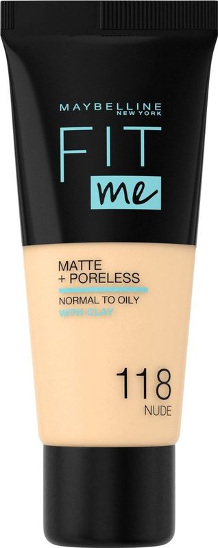 Maybelline - Fit Me Matte & Poreless Foundation - Nude - 30 ml