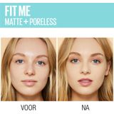 Maybelline - Fit Me Matte + Poreless - Foundation - 30 ml - Soft Ivory