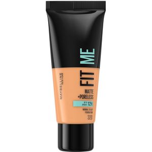 Maybelline New York Make-up teint Foundation Fit Me! Matte + Poreless Foundation No. 320 Natural Tan