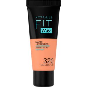 Maybelline New York Make-up teint Foundation Fit Me! Matte + Poreless Foundation No. 320 Natural Tan