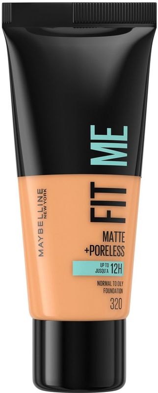 Maybelline Fit Me! Matte and Poreless Foundation 30 ml (verschiedene Farbtöne) - 320 Natural Tan