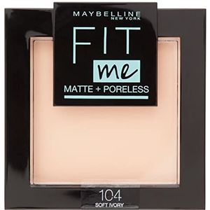 Maybelline New York FIT Me Matte & Poreless Powder 104 Soft Ivory