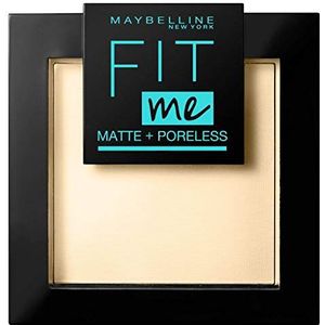 Maybelline New York - Fit Me Matte + Poreless Powder - 115 Ivory - Matterend Poeder welke Poriën Zichtbaar Verkleind - 9 gr.