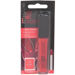 Gemey Maybelline New York Vivid Hot Lacquer lippenstift oranje 70 So Hot