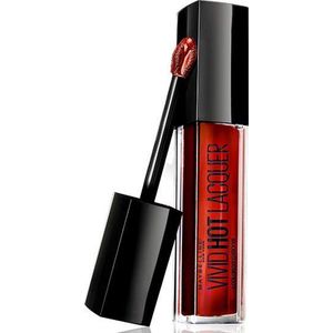 Maybelline New York Color Sensational Vivid Hot Laquer lippenstift nummer 72 classic, per stuk verpakt (1 x 7,7 ml)