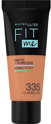 Maybelline New York Make-up teint Foundation Fit Me! Matte + Poreless Foundation No. 335 Classic Tan