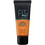 Maybelline Fit Me Matte + Poreless Foundation 332 Golden Caramel