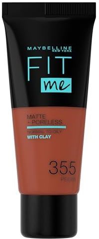Maybelline Fit Me Matte + Poreless Foundation 355 Pecan
