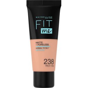 Maybelline New York Make-up teint Foundation Fit Me! Matte + Poreless Foundation No. 232 Rich Tan