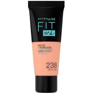 Maybelline New York Make-up teint Foundation Fit Me! Matte + Poreless Foundation No. 232 Rich Tan