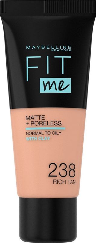 Maybelline New York Make-up teint Foundation Fit Me! Matte + Poreless Foundation No. 232 Rich Tan
