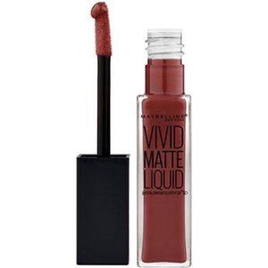 Maybelline Kleur Sensationele Levendige Matte Vloeibare Lipstick, Nummer 37, Koffie Buzz