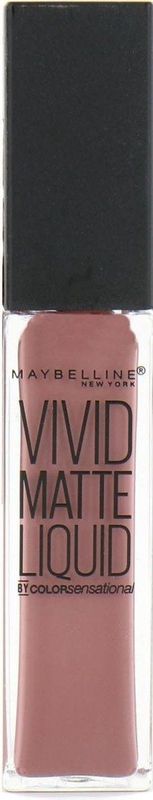 Maybelline New York Vivid Matte Liquid Lippenstift 02 Grey Envy, 1 x 8 ml