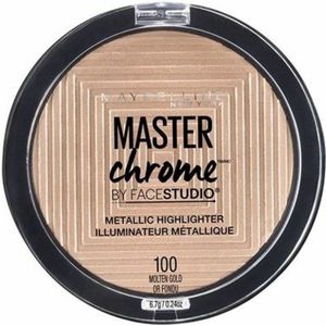 Maybelline Master Chrome Highlighter - 100 Molten Gold