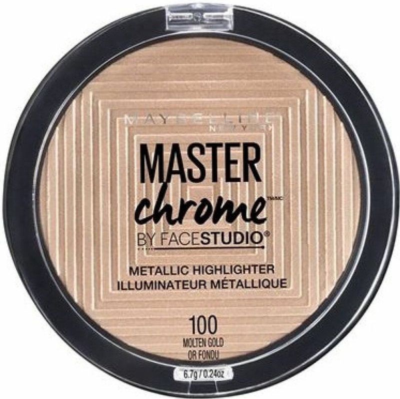 Maybelline Master Chrome Highlighter - 100 Molten Gold