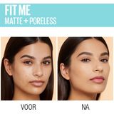 Maybelline New York Make-up teint Foundation Fit Me! Matte + Poreless Foundation No. 124 Soft Sand
