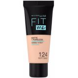 Maybelline New York Make-up teint Foundation Fit Me! Matte + Poreless Foundation No. 124 Soft Sand