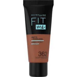 Maybelline New York Make-up teint Foundation Fit Me! Matte + Poreless Foundation No. 362 Deep Golden