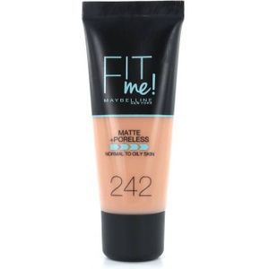 Maybelline - Fit Me Matte + Poreless Foundation 30 ml 242 Light Honey