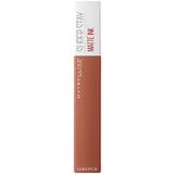 Maybelline New York - SuperStay Matte Ink Lipstick - 75 Fighter - Bruin - Matte, Langhoudende Lippenstift - 5 ml