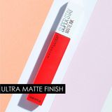 Maybelline - SuperStay Matte Ink - Lippenstift - Rood - Matte, Langhoudend - 5 ml