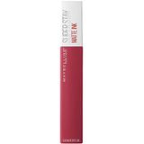 Maybelline New York - SuperStay Matte Ink Lipstick - 80 Ruler - Rood - Matte, Langhoudende Lippenstift - 5 ml