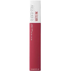 Maybelline New York - SuperStay Matte Ink Lipstick - 80 Ruler - Rood - Matte, Langhoudende Lippenstift - 5 ml