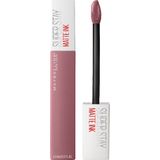 Maybelline New York - SuperStay Matte Ink Lipstick - 95 Visionary - Paars - Matte, Langhoudende Lippenstift - 5 ml