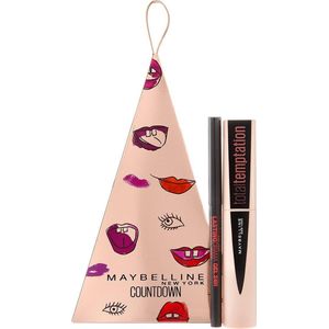 Maybelline Total Temptation Mascara en Lasting Drama Gel Liner Giftset - Make-up Geschenkset