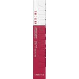 Maybelline New York - SuperStay Matte Ink Lipstick - 115 Founder - Rood - Matte, Langhoudende Lippenstift - 5 ml