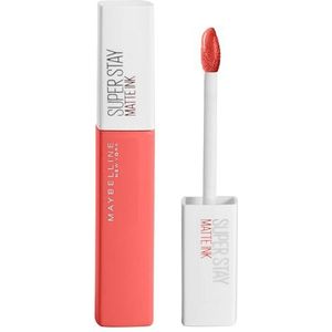 Maybelline New York - SuperStay Matte Ink Lipstick - 130 Self-Starter - Nude - Matte, Langhoudende Lippenstift - 5 ml