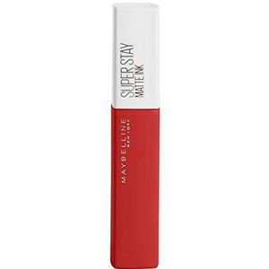 Maybelline New York - SuperStay Matte Ink Lipstick - 118 Dancer - Rood - Matte, Langhoudende Lippenstift - 5 ml