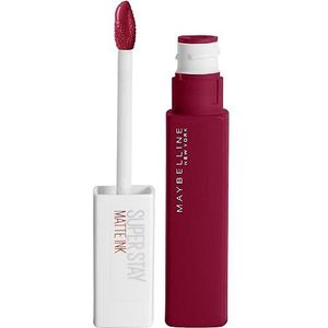 Maybelline New York SuperStay Matte Ink 115 Founder - paarse liquid lipstick - 5 ml, 115 Founder