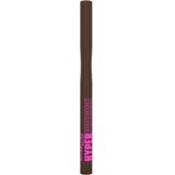 3x Maybelline Hyper Precise All Day Liquid Eyeliner 001 Forest Brown