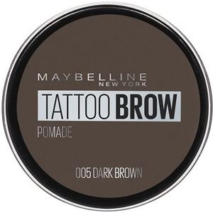 Maybelline MAYBELLINE_New York Tattoo Brow Pomade pomada voor wenkbrauwen 005 donker bruin 3,5ml
