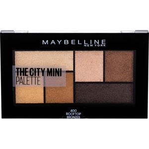 MAYBELLINE NEW YORK - The City Mini Palette - Oogschaduw Palette - Tint 400 Rooftop Bronzes - 6 g