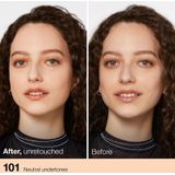 Maybelline New York - Fit Me Matte + Poreless Foundation - 101 True Ivory - 30 ml