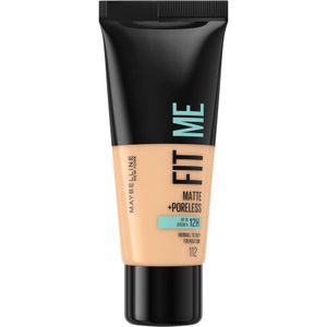 Maybelline - Fit Me Matte + Poreless Foundation 30 ml 112 Soft Beige