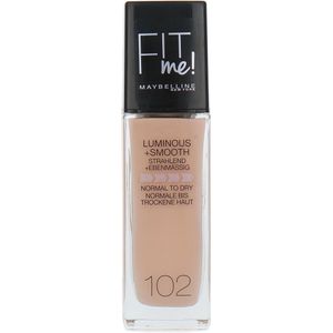 Maybelline New York - Fit Me! - Foundation - nr. 102 Fair Ivory - 30 ml