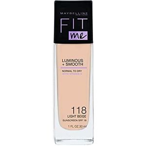 Maybelline New York Make-up teint Foundation Fit Me! Liquid Make-Up No. 118 Light Beige