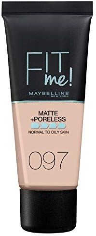 Maybelline New York Make-up teint Foundation Fit Me! Matte + Poreless Foundation No. 97 Natural
